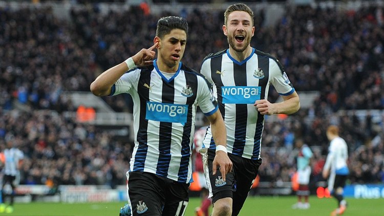 นิวคาสเซิ่ล 2-1 เวสต์แฮม